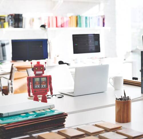 man-and-robots