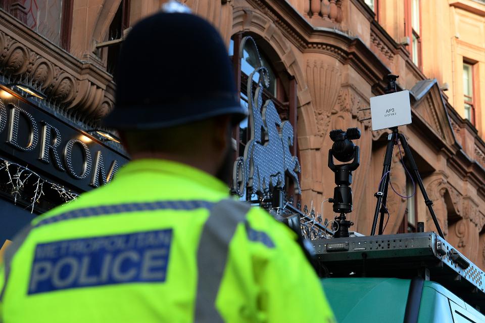 Facial recognition London