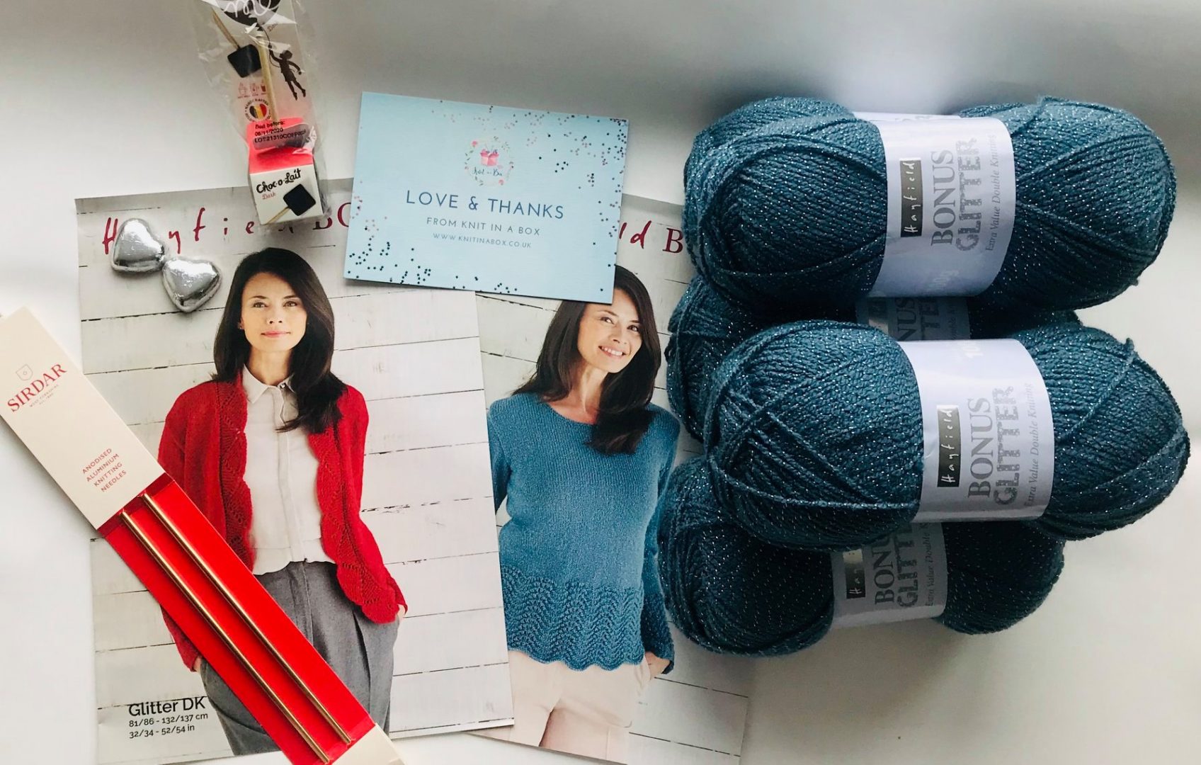 Knitting kit subscription box