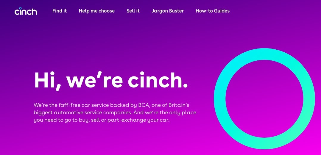 Cinch-website