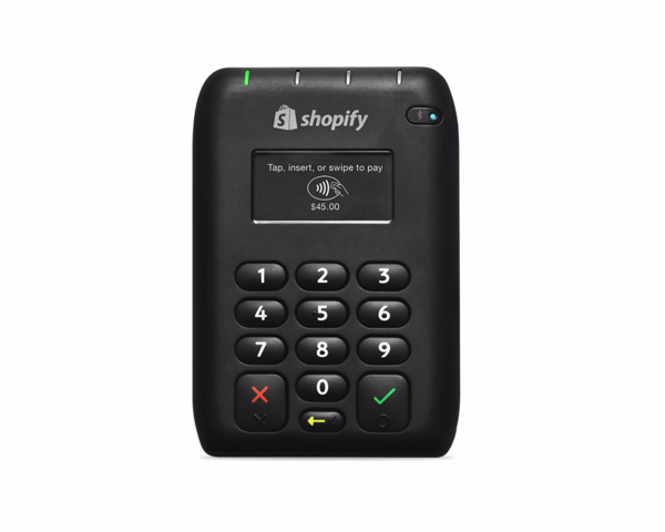 Shopify card machine 