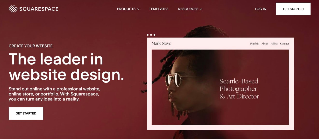 Squarespace-website