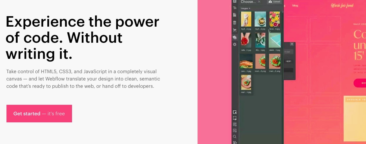 Webflow-website
