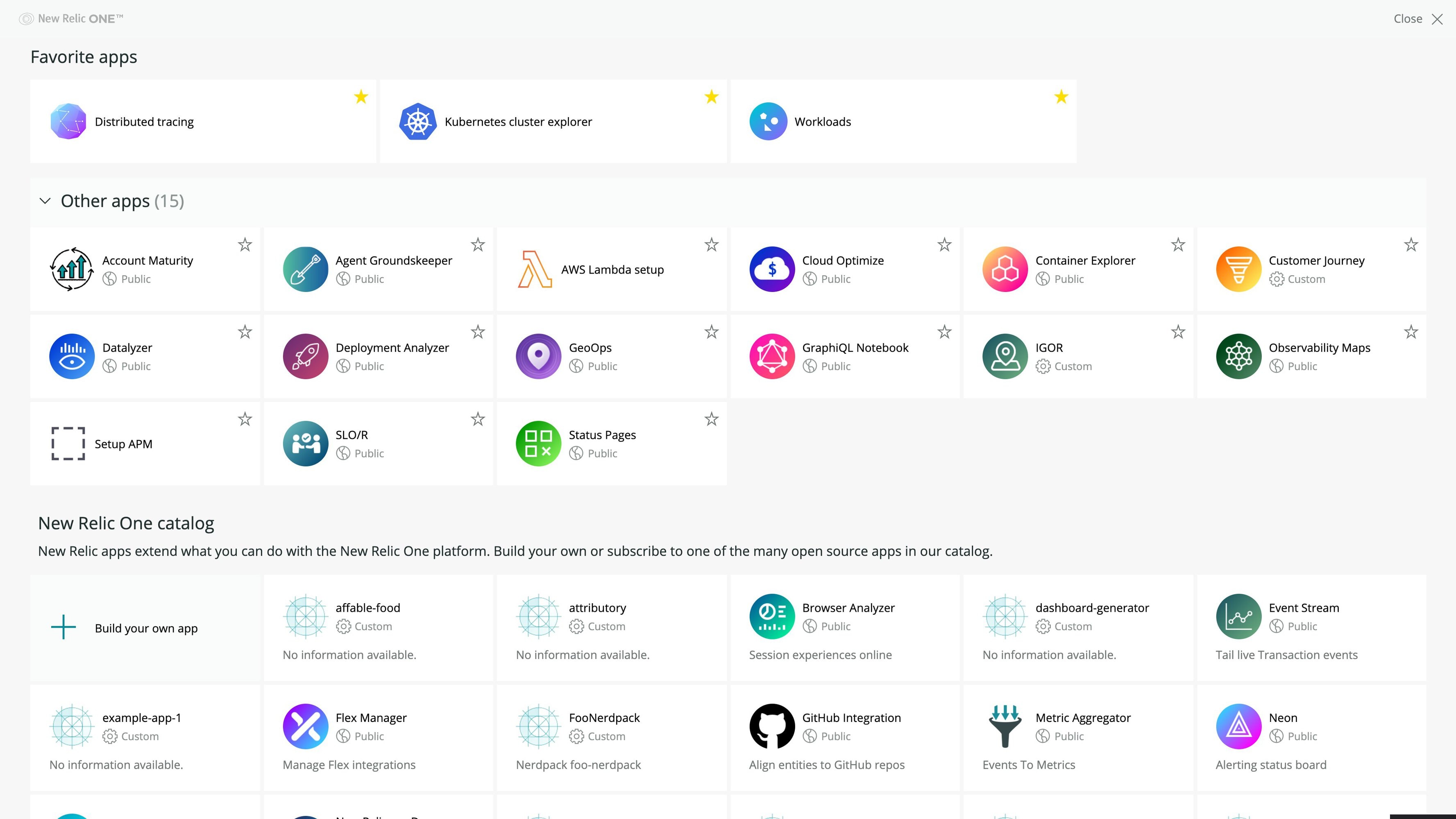 New Relic One
