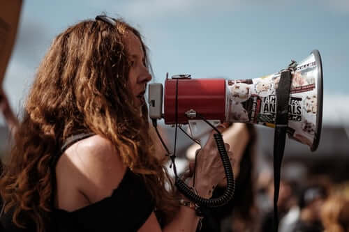 protestor