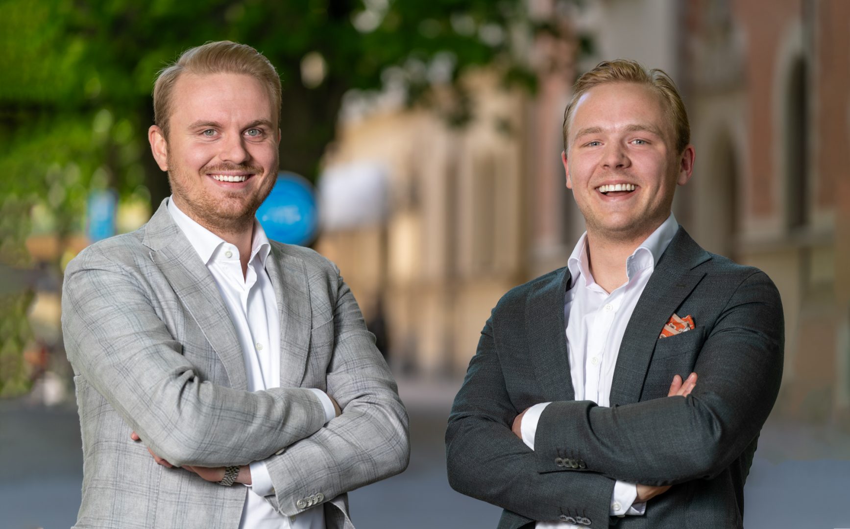 Joel Halling and Robin Kaneteg