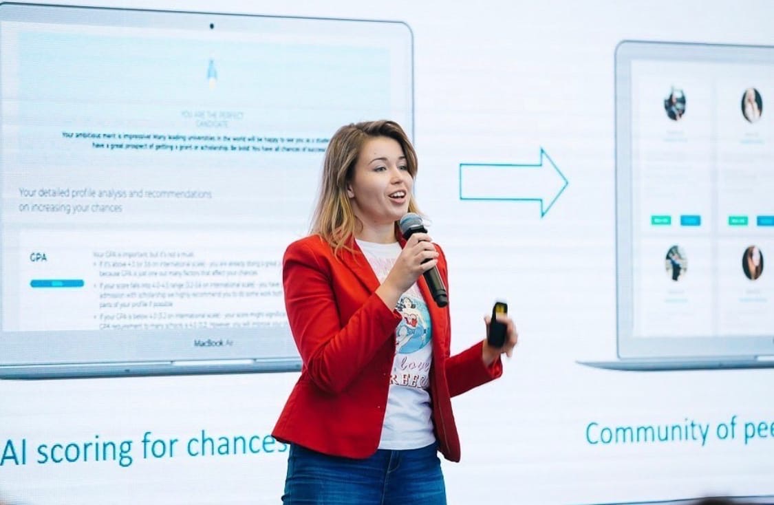 Dasha Kroshkina - Founder & CEO - StudyFree