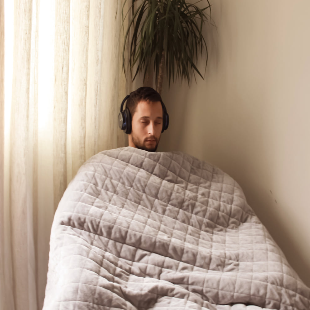 Koala-Weighted-Blanket-For-insomnia-anxiety-stress