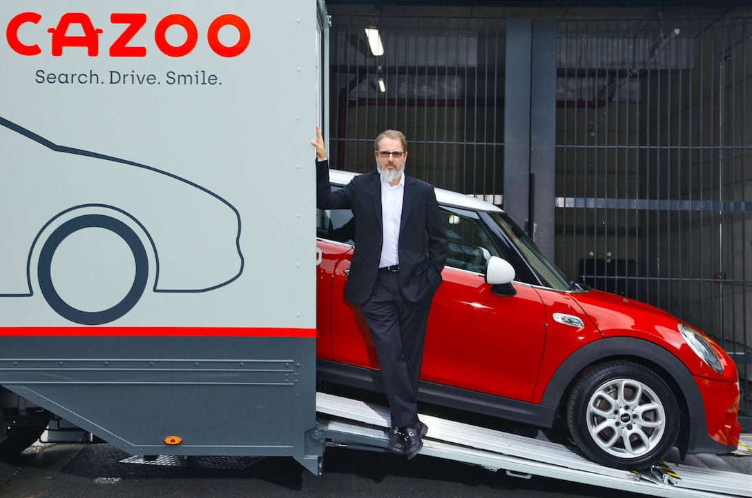 Cazoo founder and car