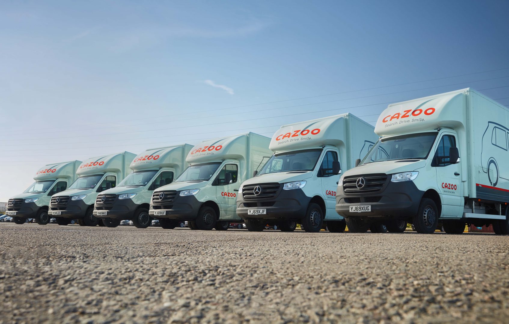 Cazoo Transporter Line Up