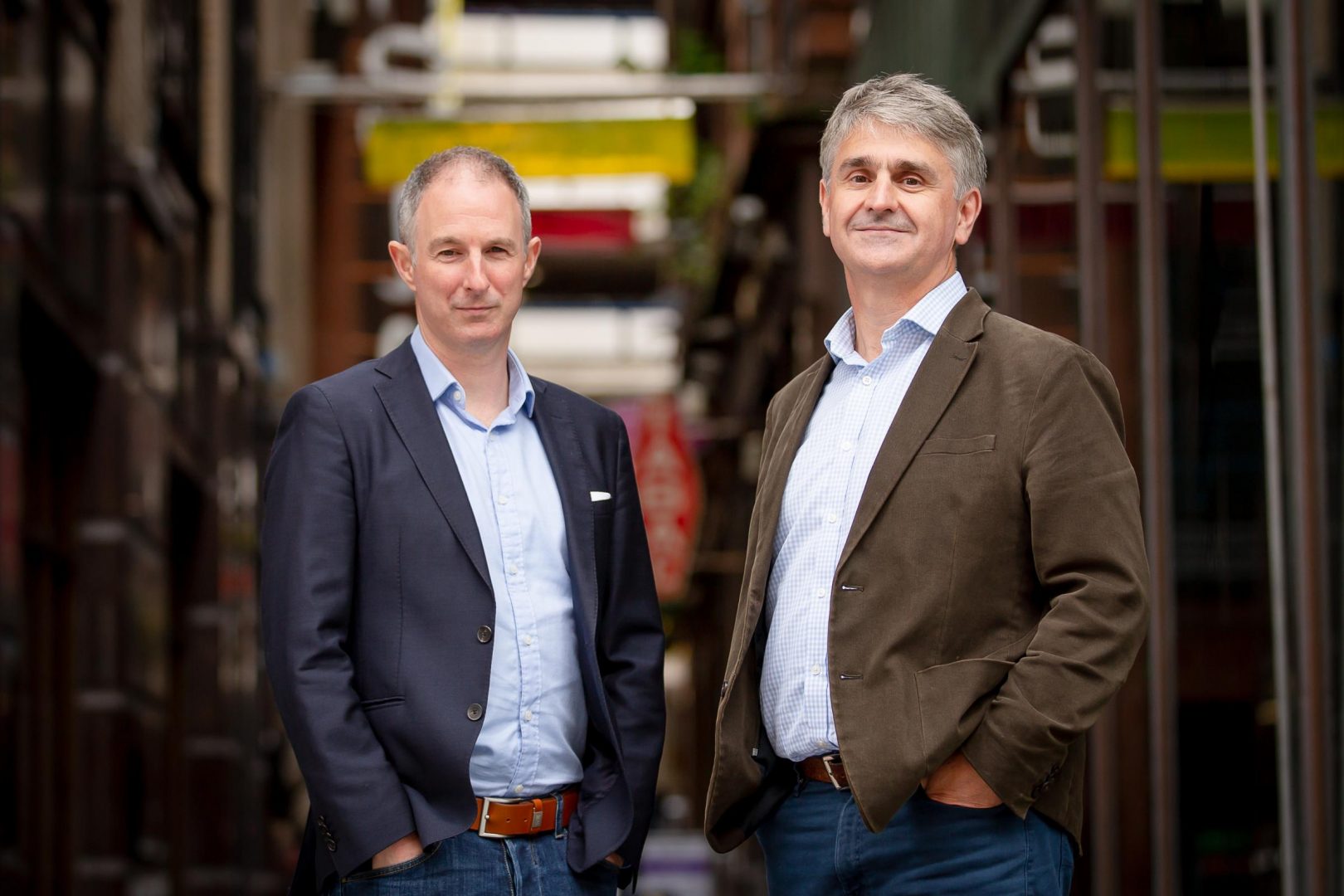 Exizent founders Nick Cousins and Aleks Tomczyk