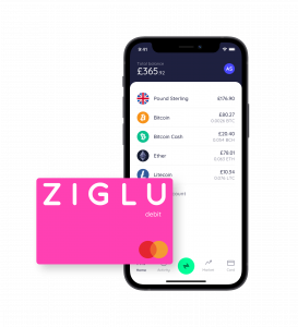 Ziglu card and app