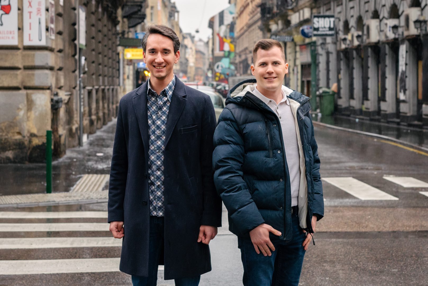 Tamas Kadar and Bence Jendruszak