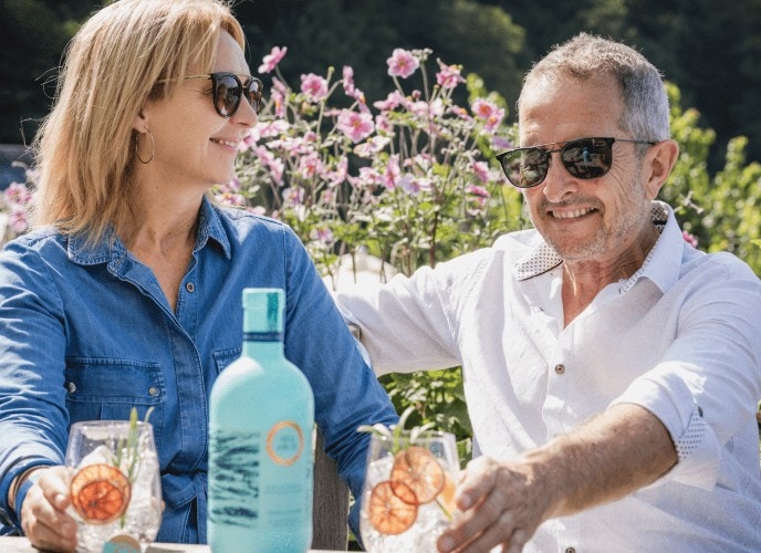 Sea Arch Drinks - Sarah & Geoff Yates