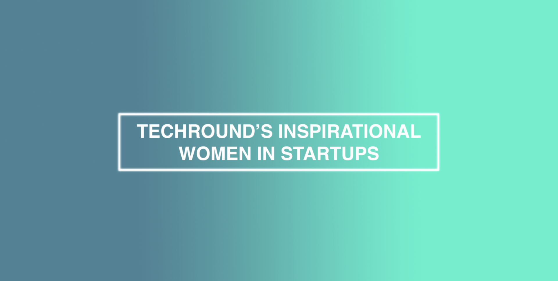 women in startups