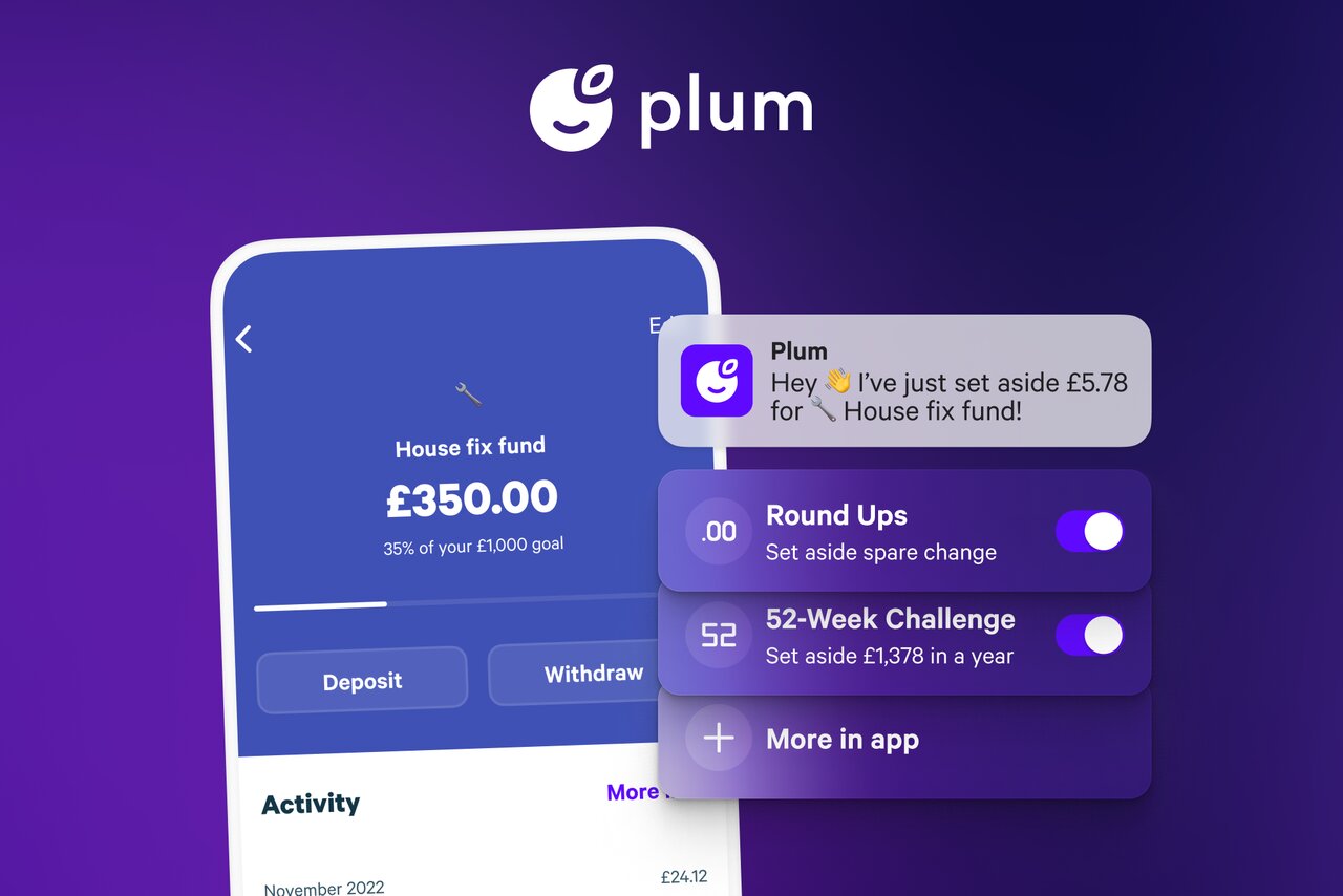Plum app graphic