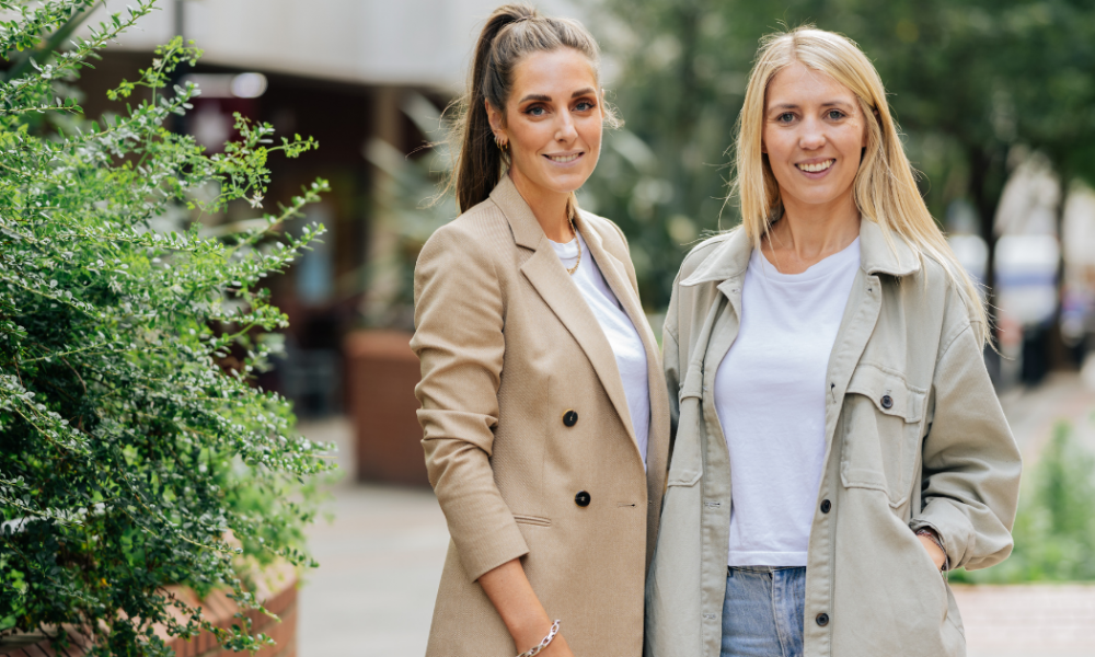 Karolina Löfqvist and Jasmine Tagesson