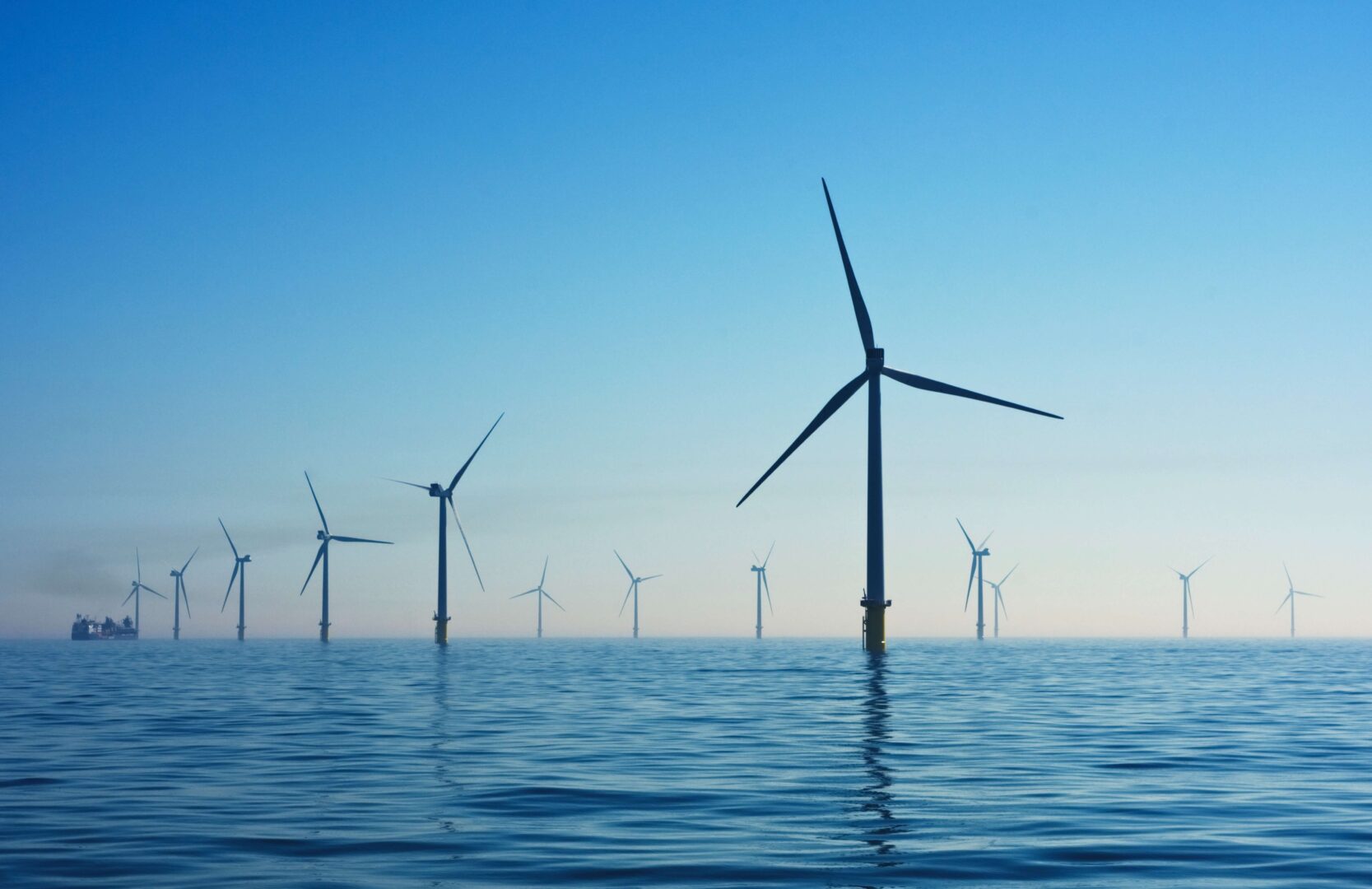 off-shore wind turbines UK