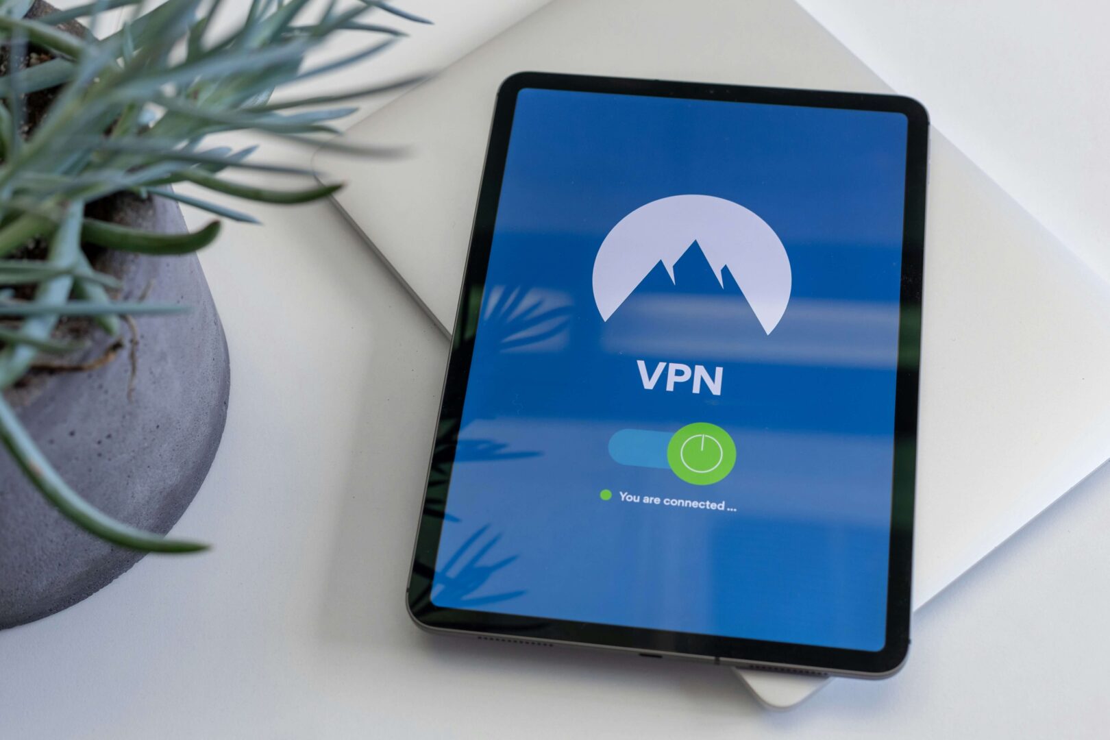 company-vpn-connected-on-a-tablet