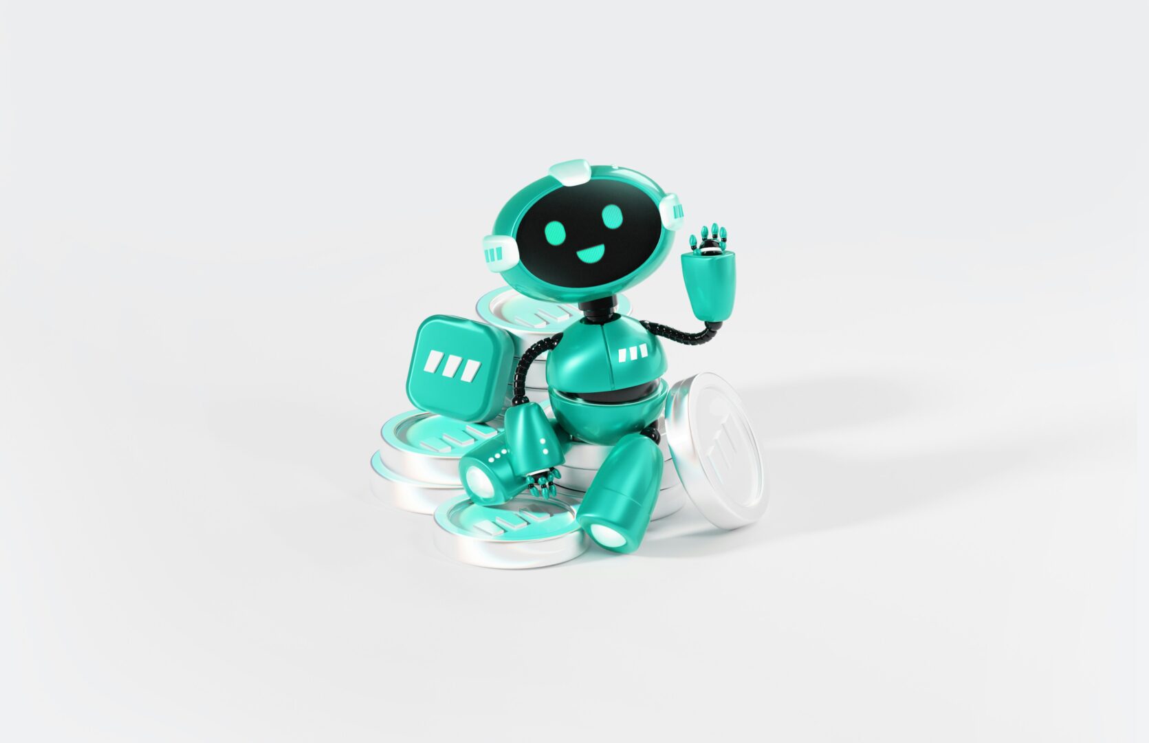 Render of friendly robot