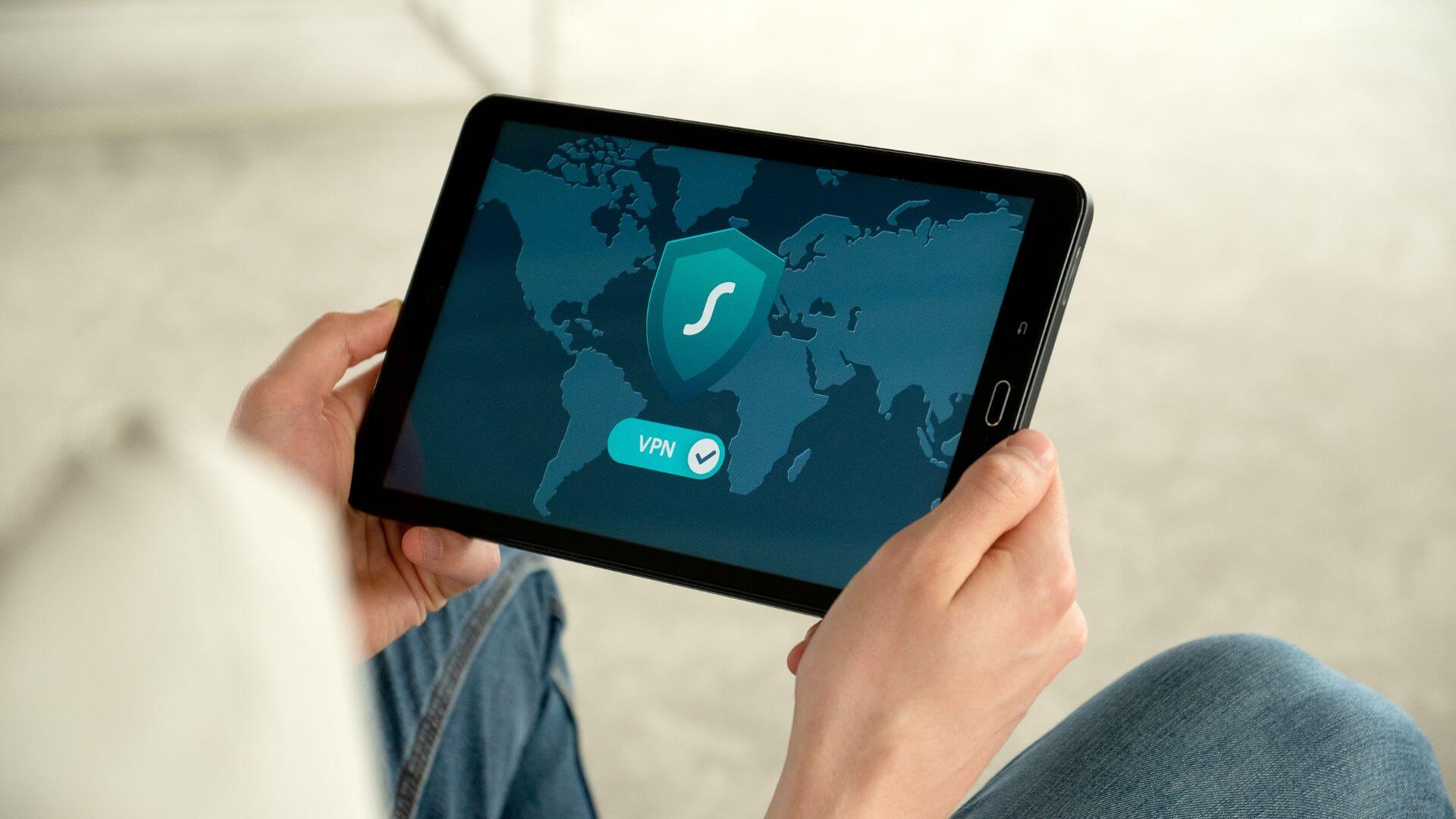 vpn-software-on-tablet