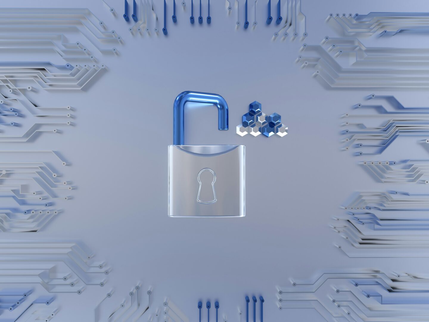 Cyber security render