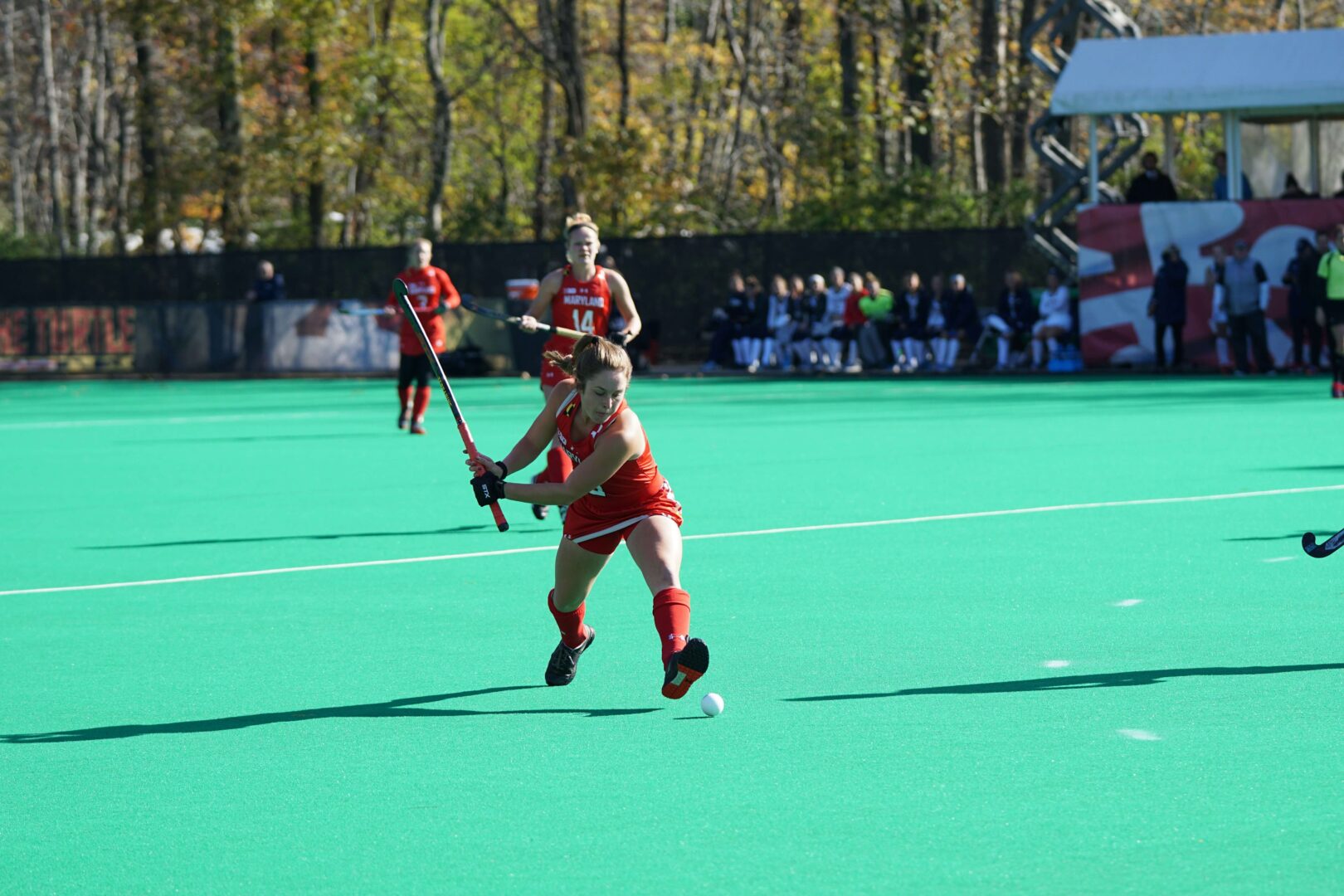 field-hockey-player-taking-a-shot
