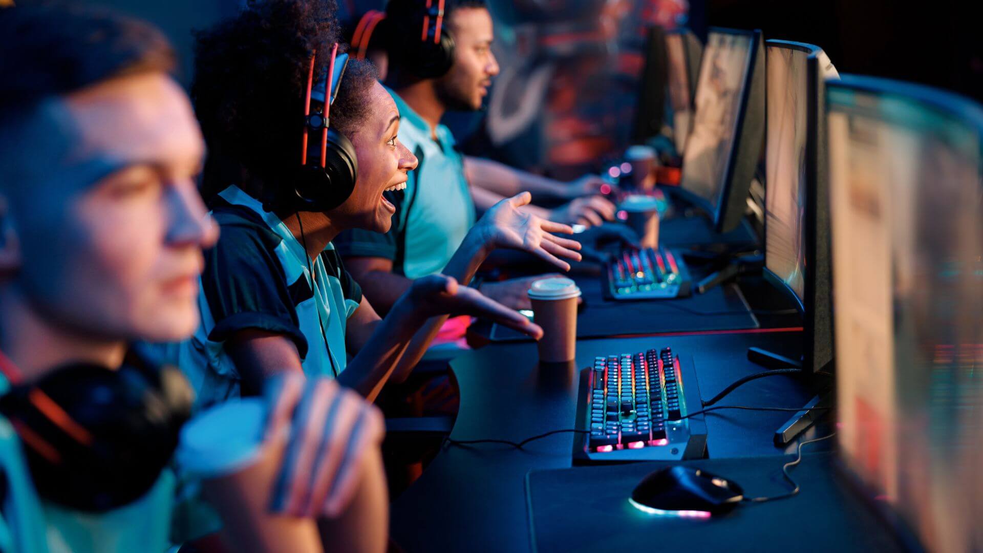 Group Of Gamers