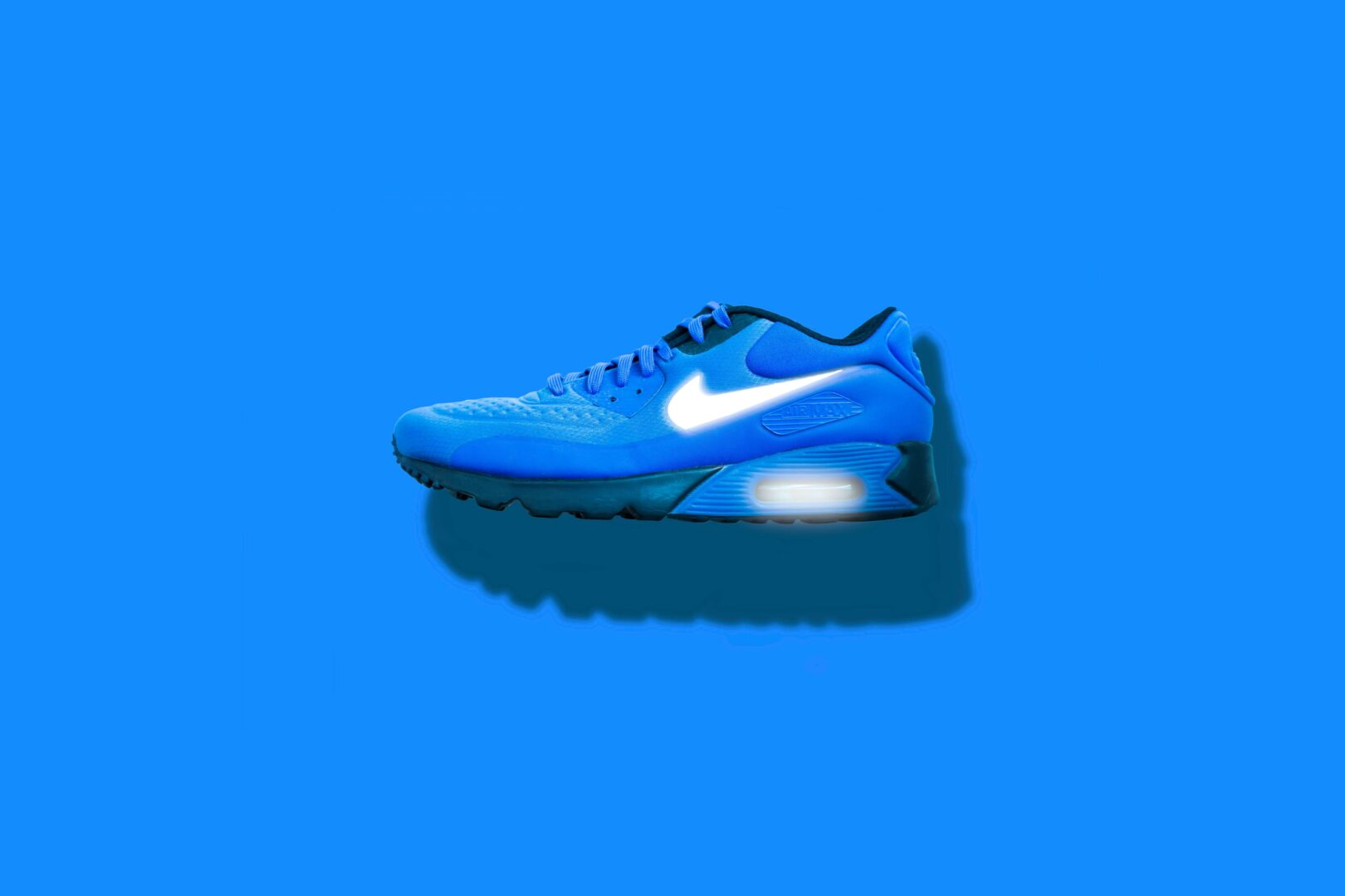 photo-of-blue-nike-sneaker