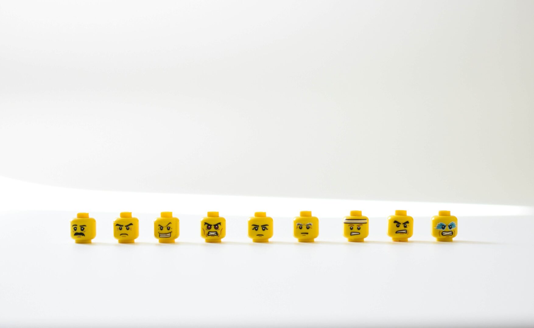 photograph-of-lego-heads-with-different-emotions
