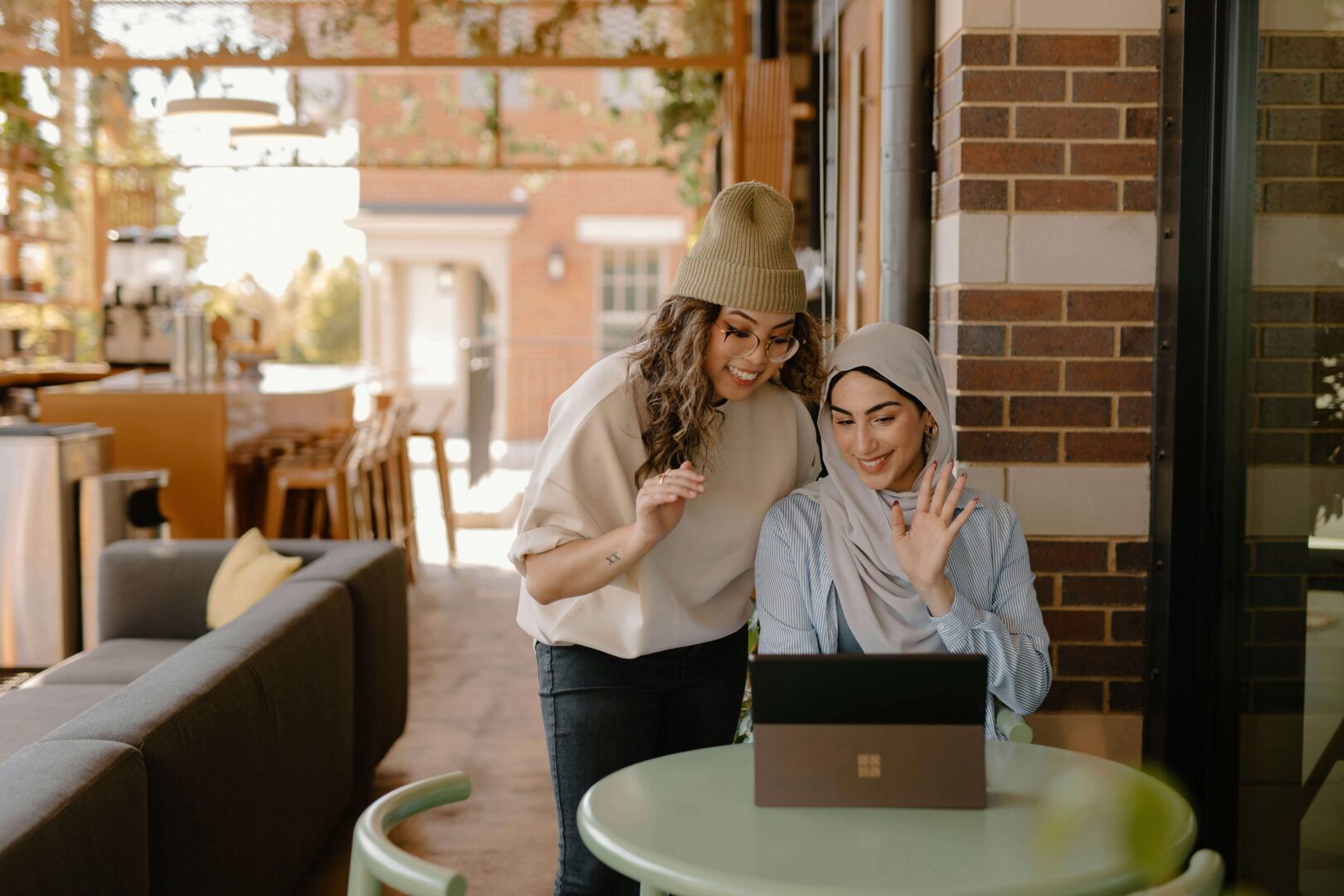 women-looking-at-laptop