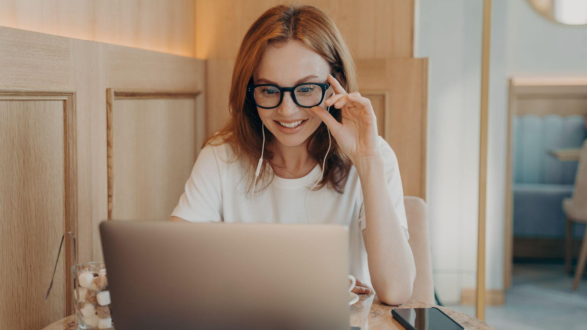 Remote Worker Using Laptop