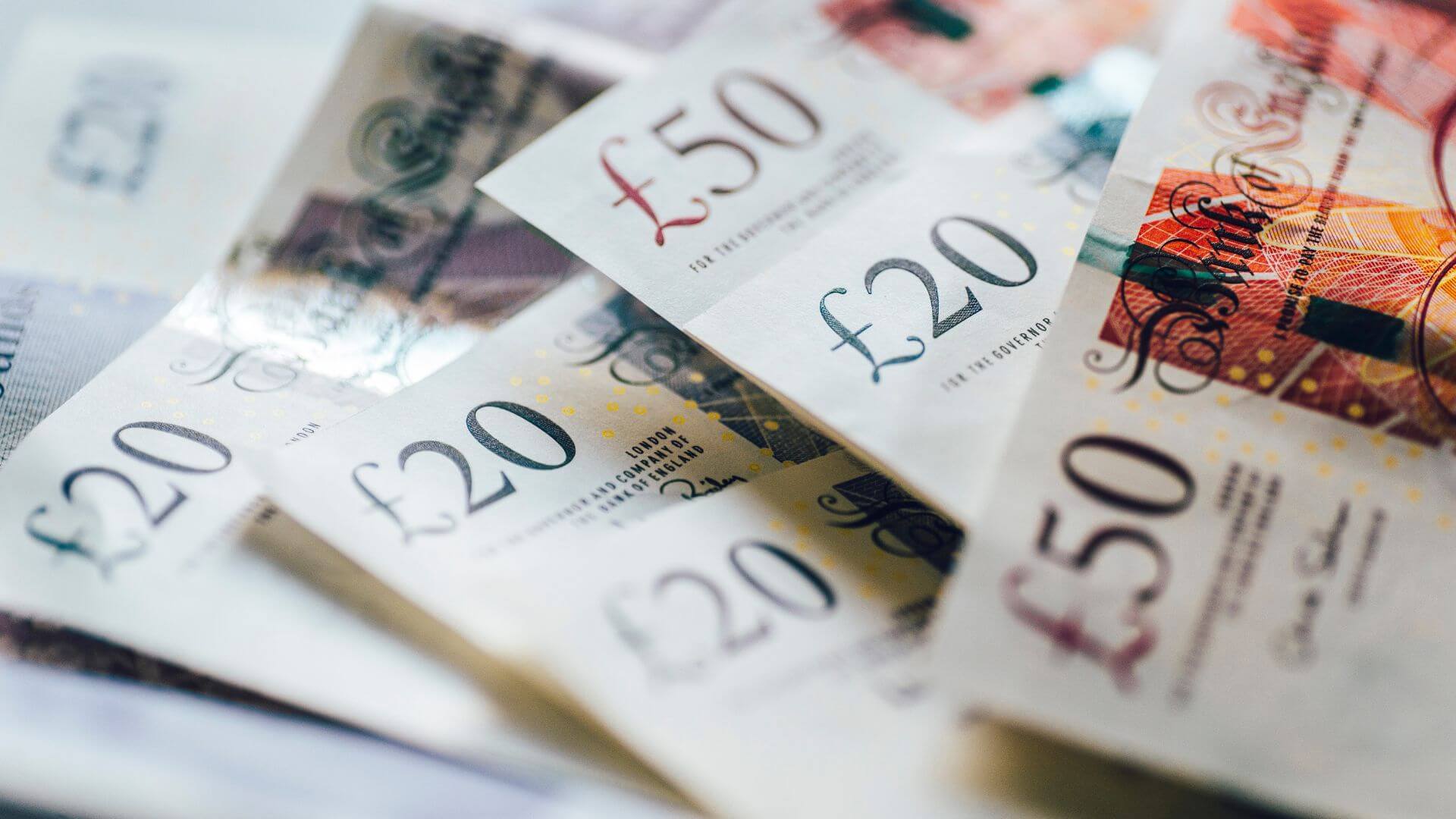 Pile Of Pound Notes