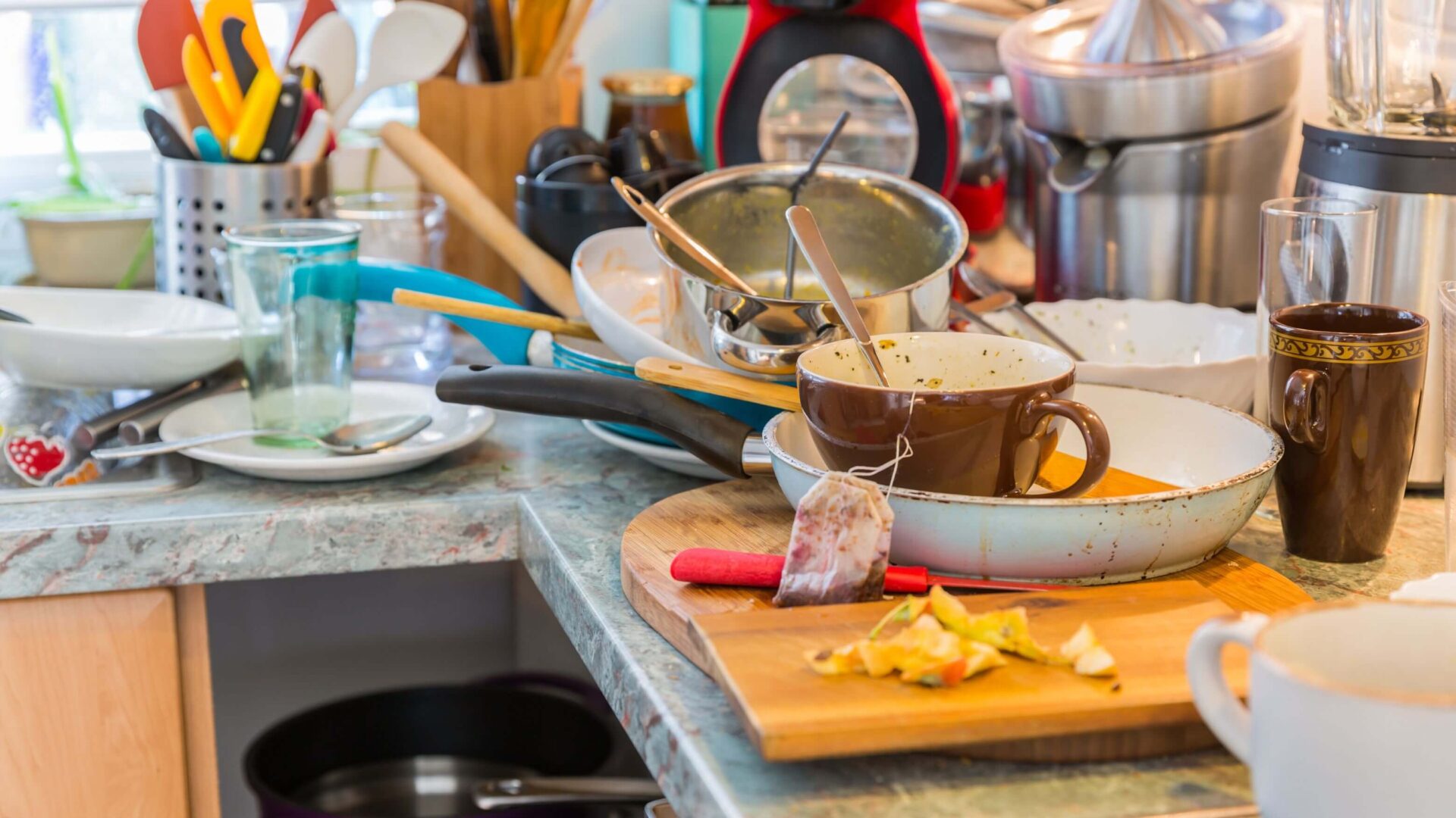 Messy Kitchen