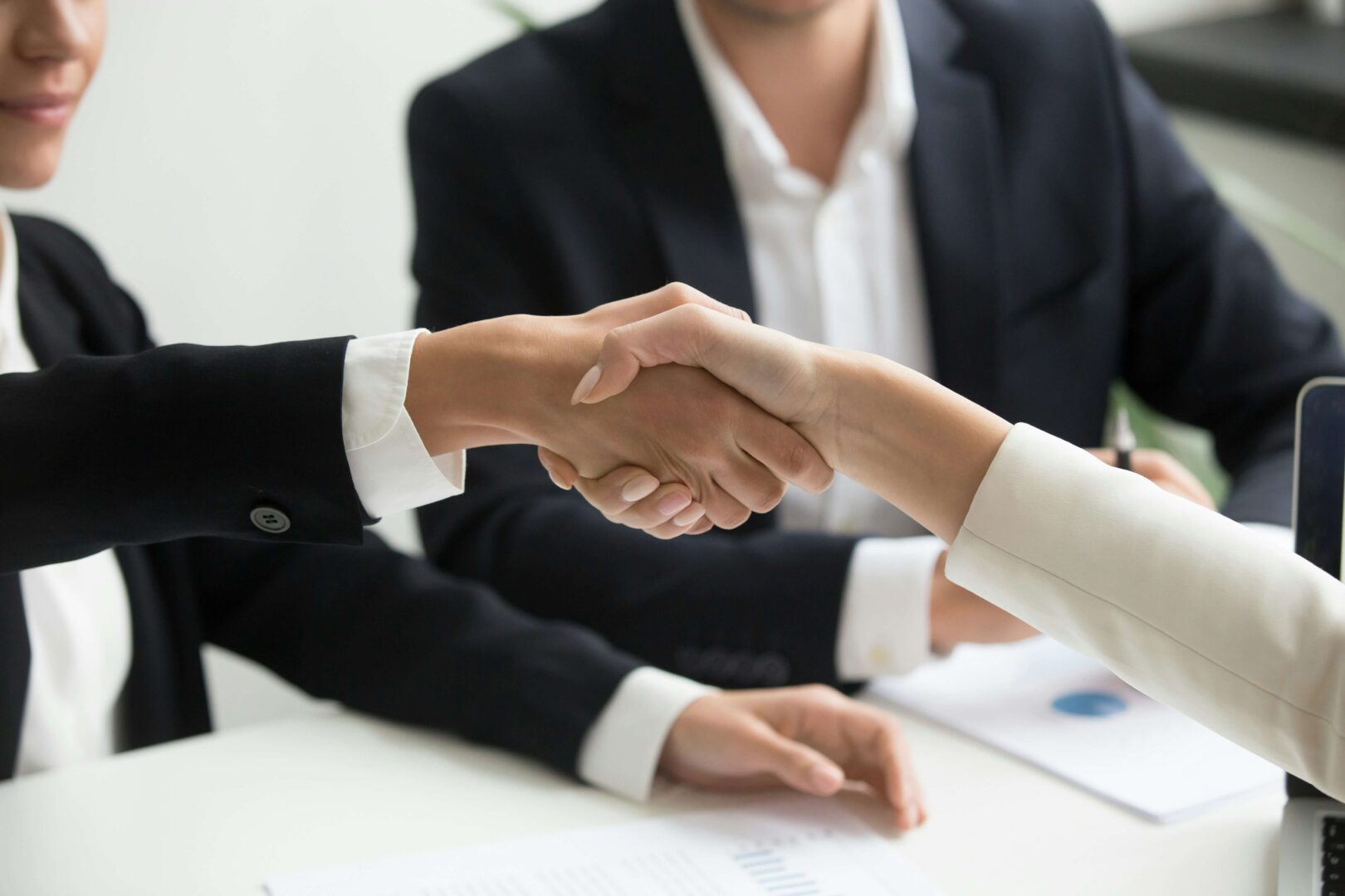 woman-having-an-succesful-private-banking-interview