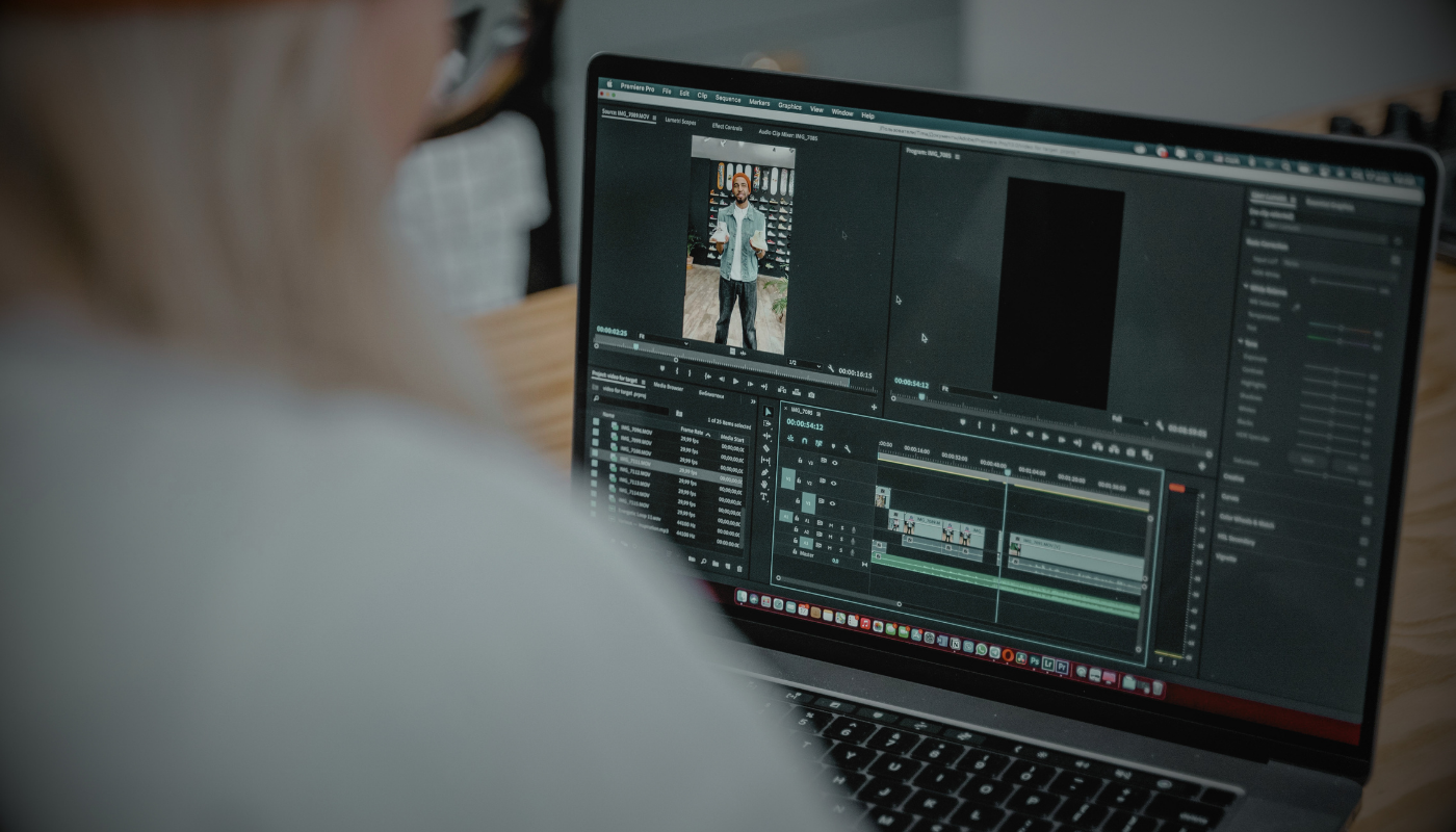 Person editing a video, representing OpenAI’s Sora video generation platform and its unexpected discontinuation just months after launch.